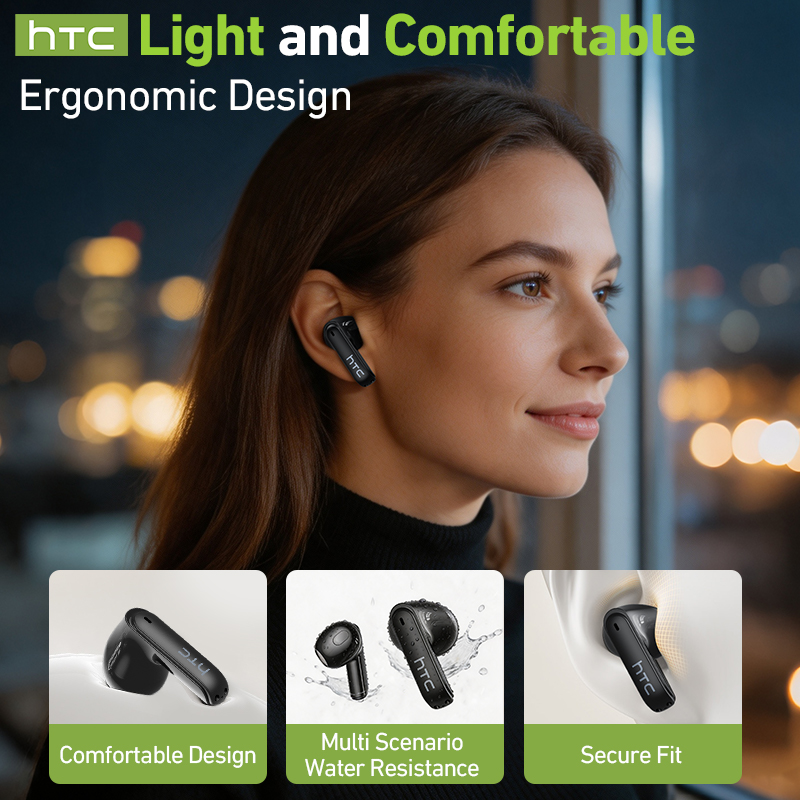 HTC NE94 Gaming TWS Earphones  - đánh giá và giá Earphones
