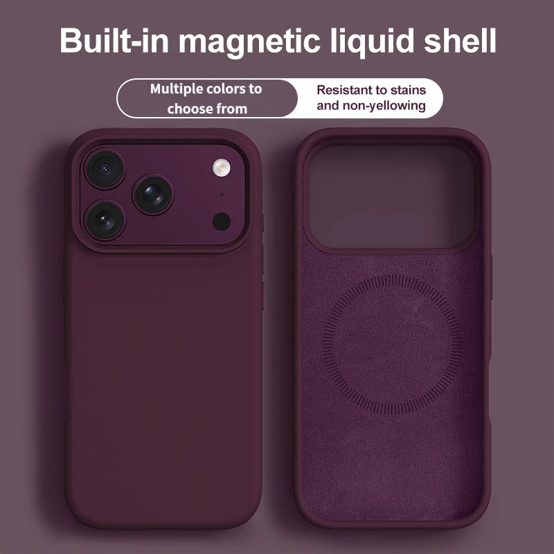 Original Liquid Silicone Magn - đánh giá và giá Liquid Silicone Magnetic Phone Case